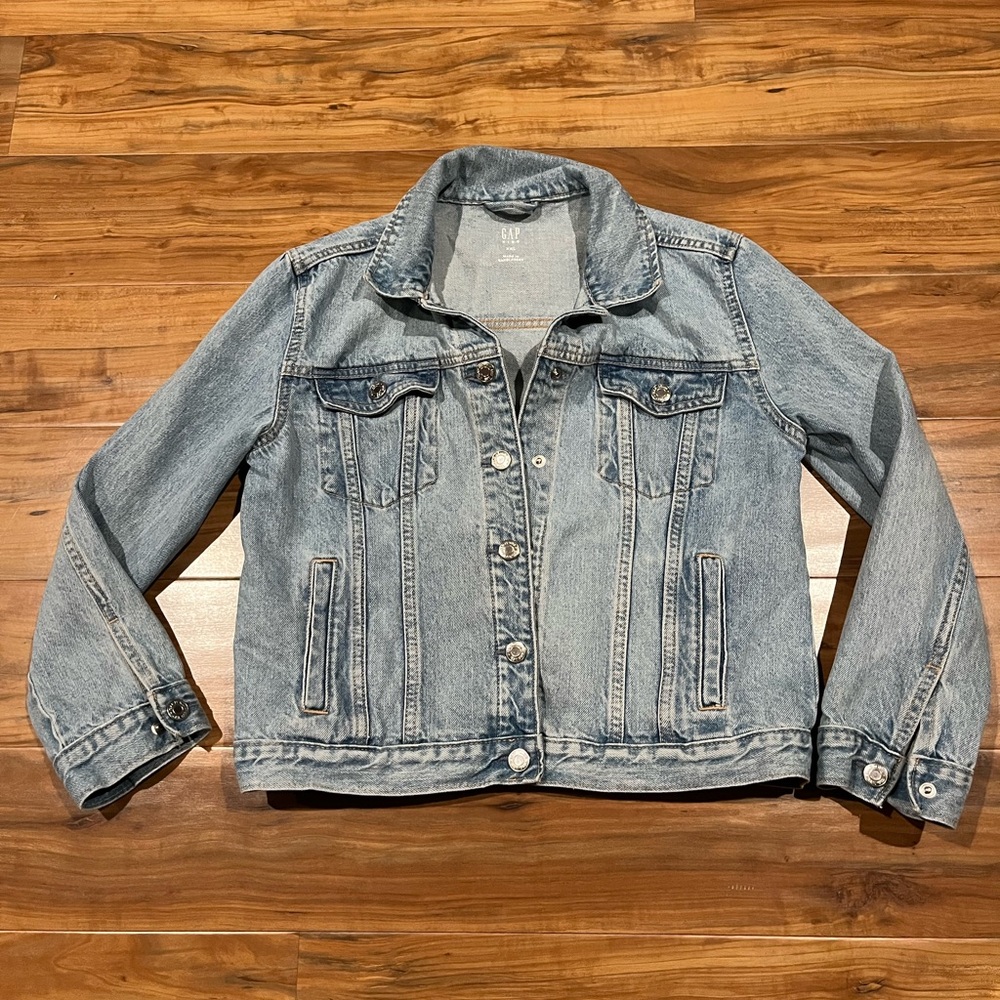GAP Kids Girl’s XXL Classic Blue Denim Jacket